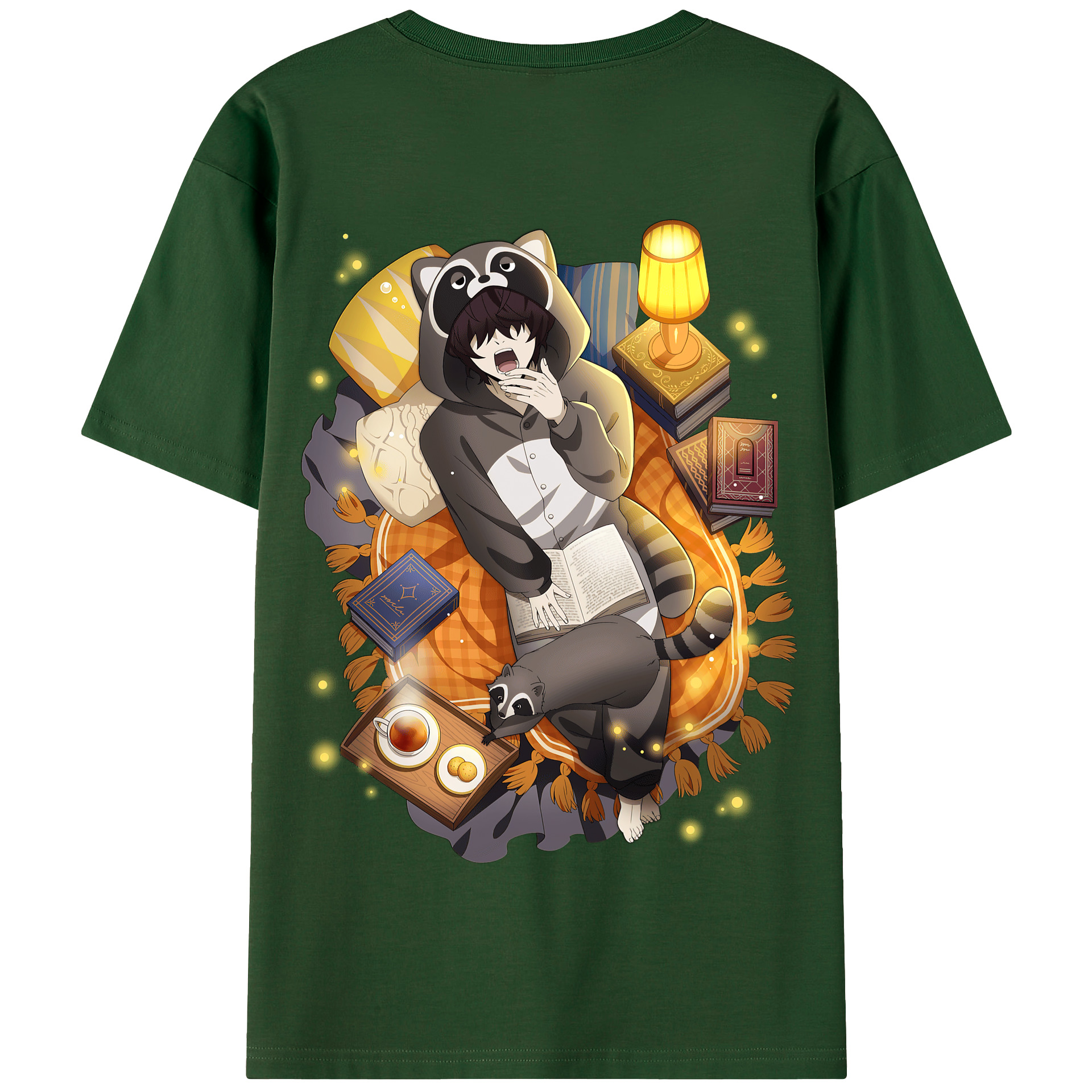 （画像用） 文豪ストレイドッグス Bungo Stray Dogs 綿100％半袖Tシャツ（背面プリント）